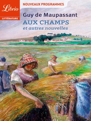 cover image of Aux champs et autres nouvelles